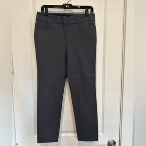 The Loft Marisa Skinny pants. Dark grey. Size 4R.